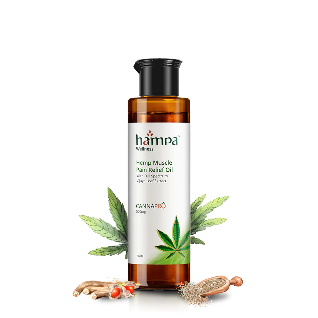 Hemp Muscle Pain Relief Oil – 50ml, 100ml
