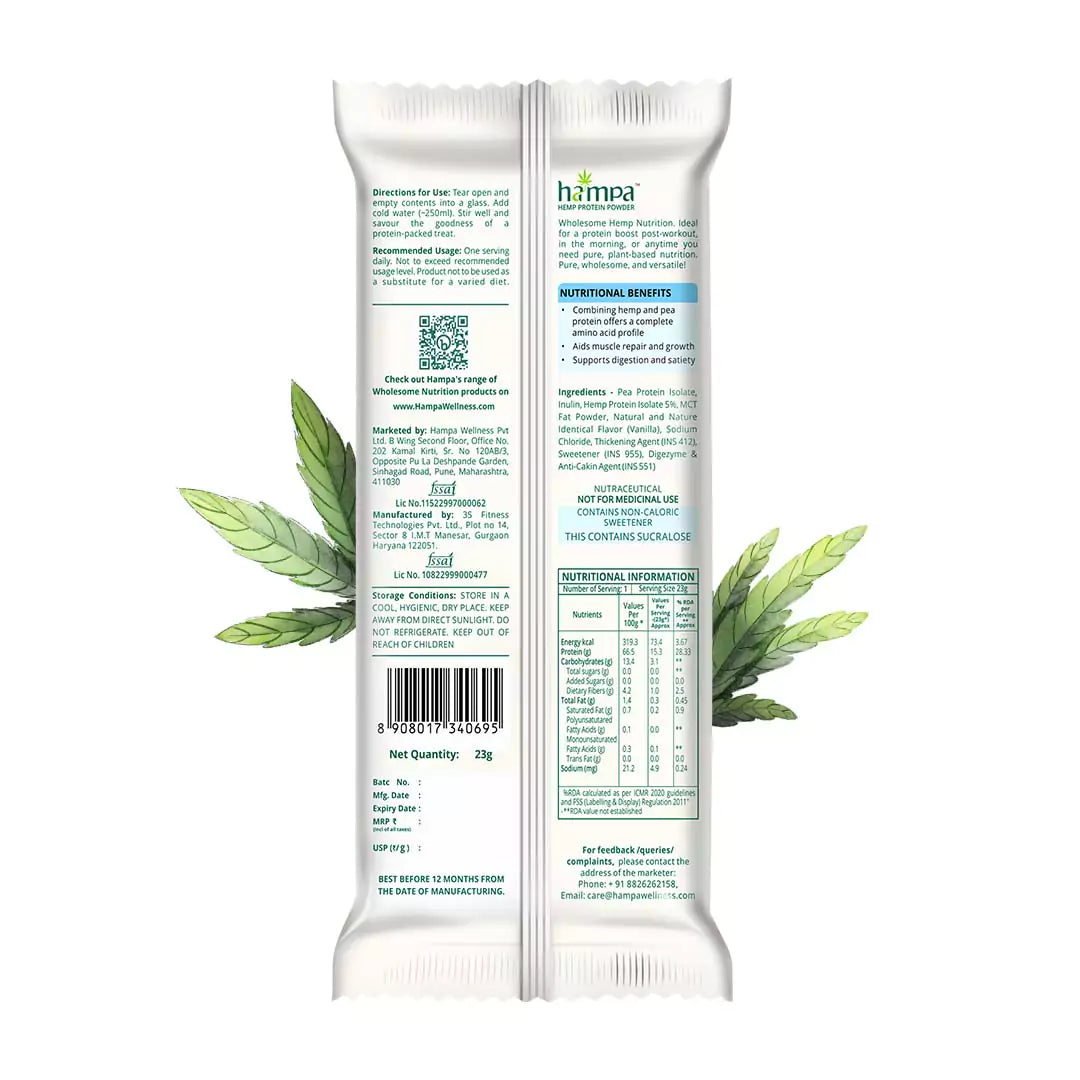 Hemp Protein Powder - Mixed Flavour