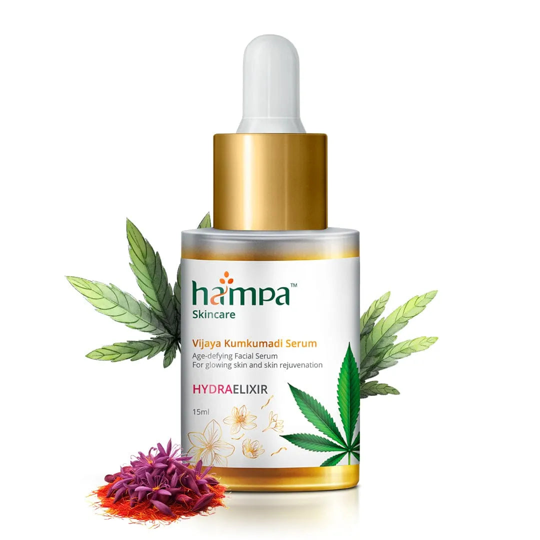 Hampa Hemp Kumkumadi Vijaya Serum - 15ml Brightening
