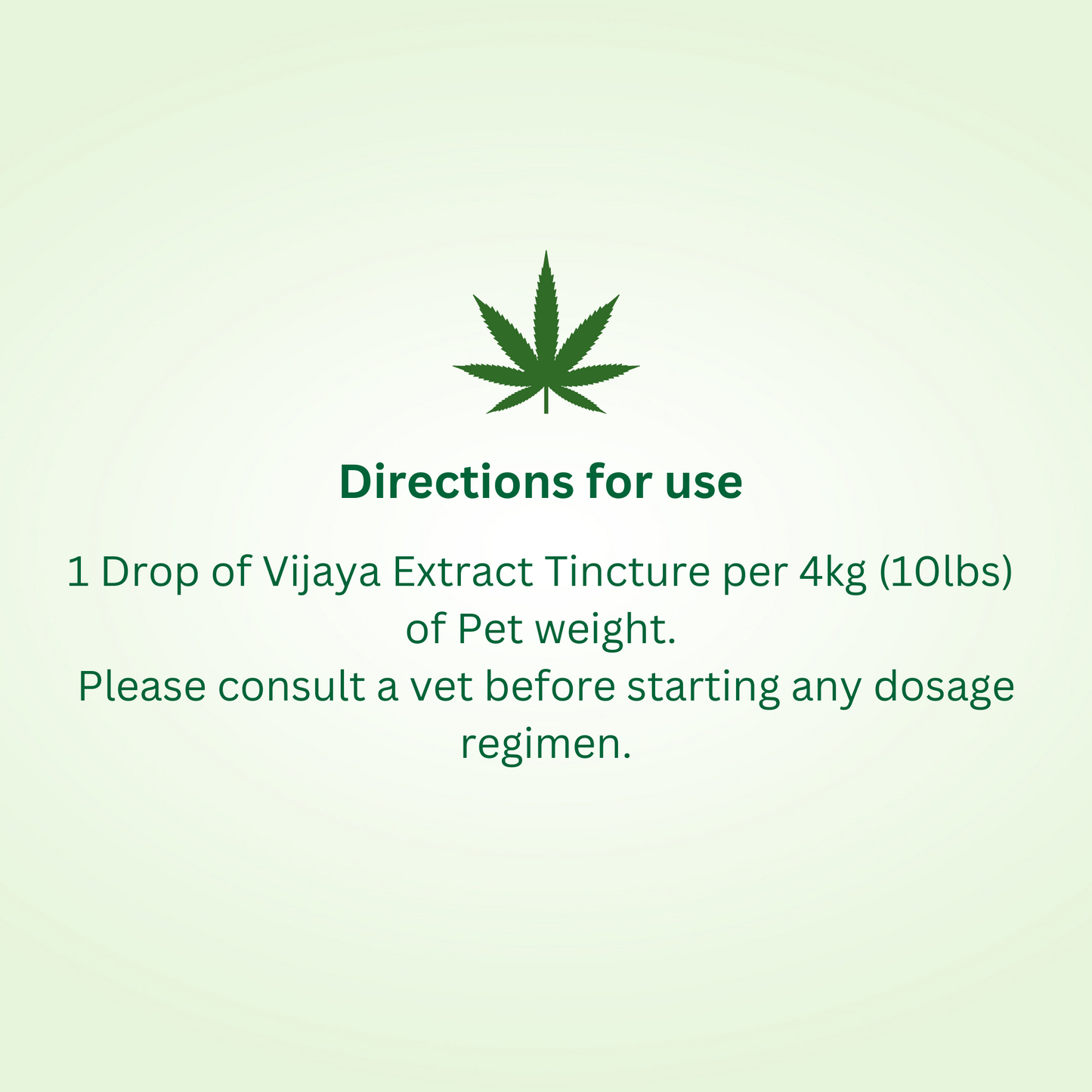 Ayurvedic Hemp Tincture for Pets - Pain Support