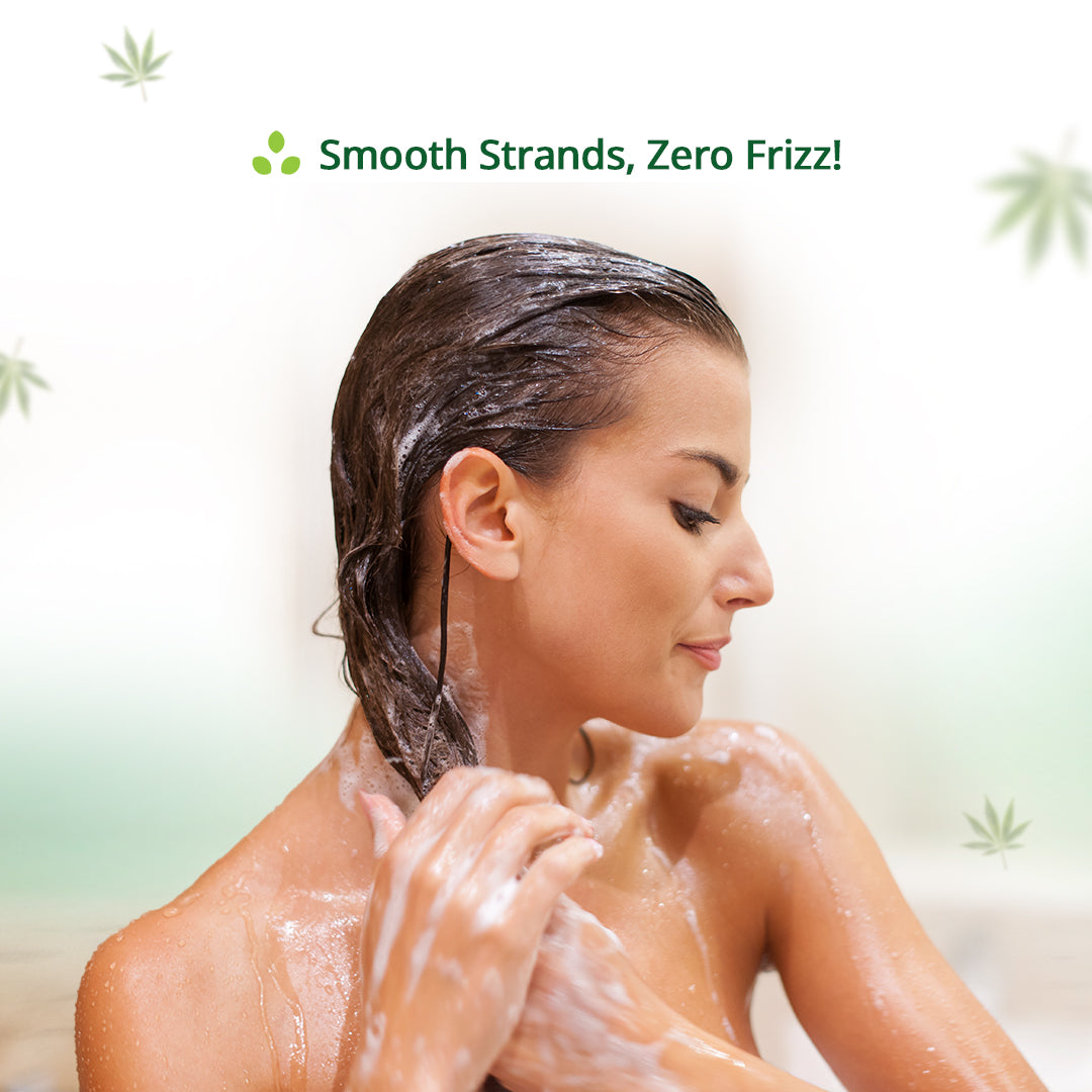 Natural Herbal Shampoo - With Hemp & Ayurvedic Botanicals