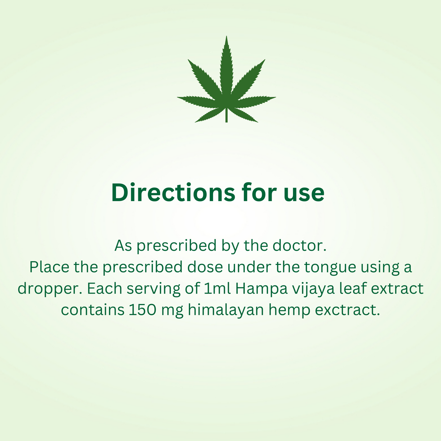 Hampa Vijaya Strong 1500mg - Sleep & Chronic Pain Support