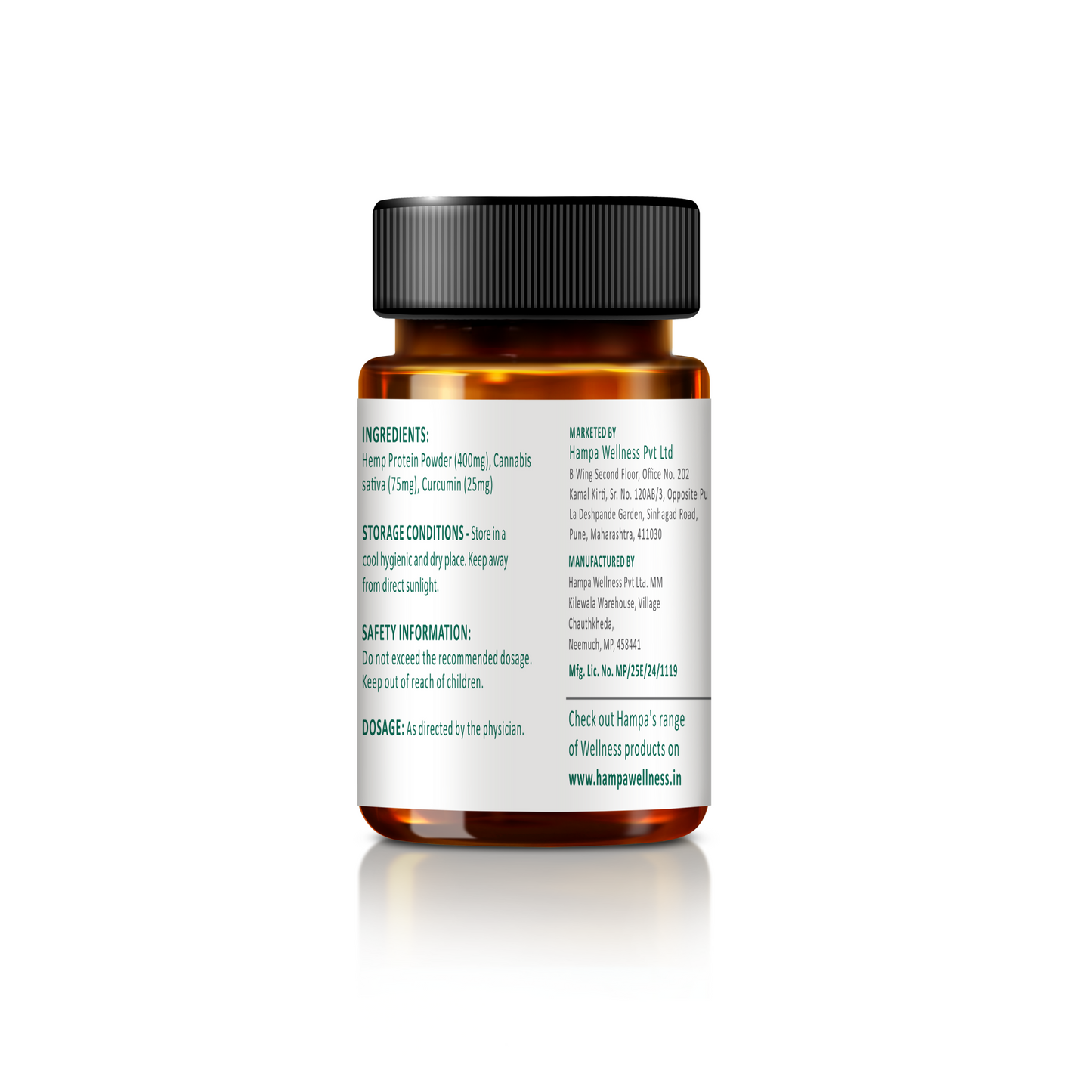 Hampa Vijaya Capsules - Calm & Balance