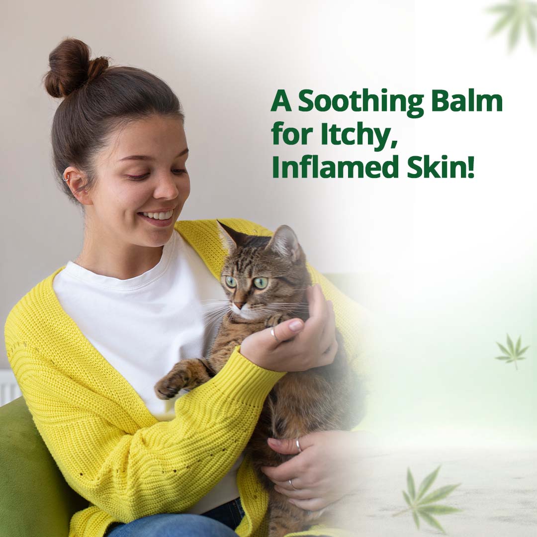 Natural Hemp Pet Balm - Soothes Dry Skin & Paws