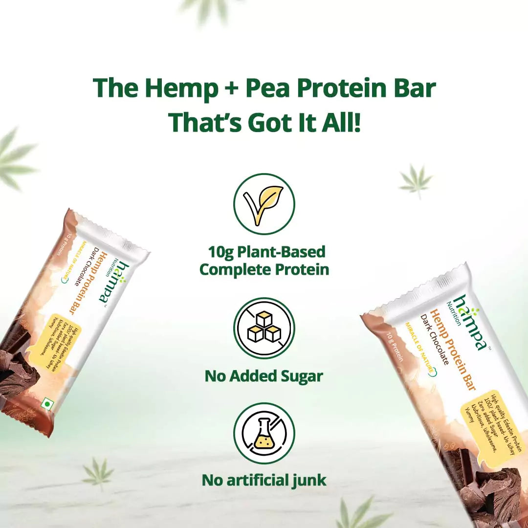 Hemp Protein Bar - Dark Chocolate