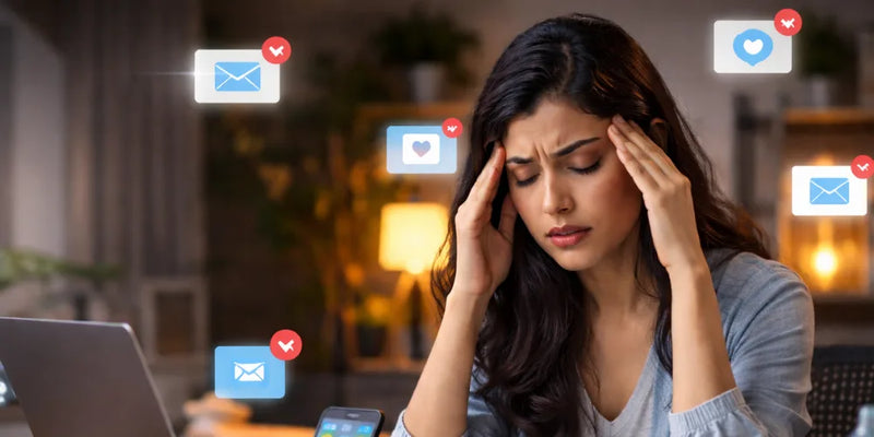 Digital Overload and Migraines: Why Your Brain Wasn’t Designed for Notifications