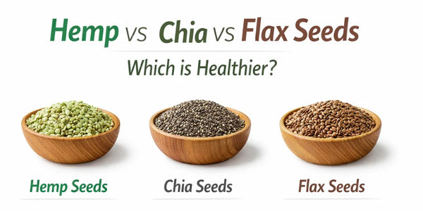 Hemp Seeds vs Chia Seeds vs Flax Seeds: Which Is Healthier for Daily Nutrition in India?