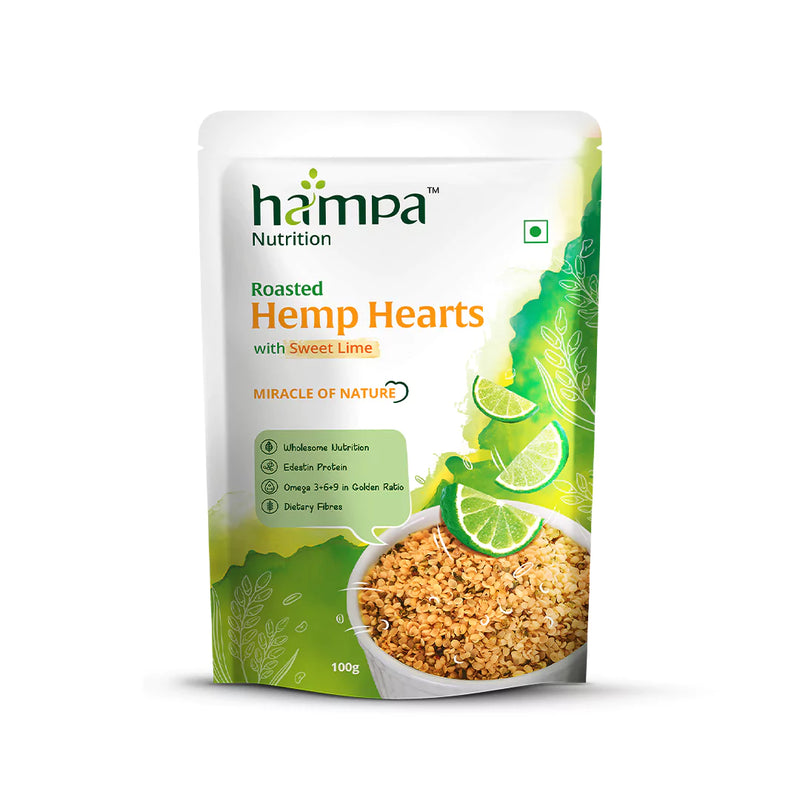 Roasted Hemp Hearts with Sweet Lime, 100gX2