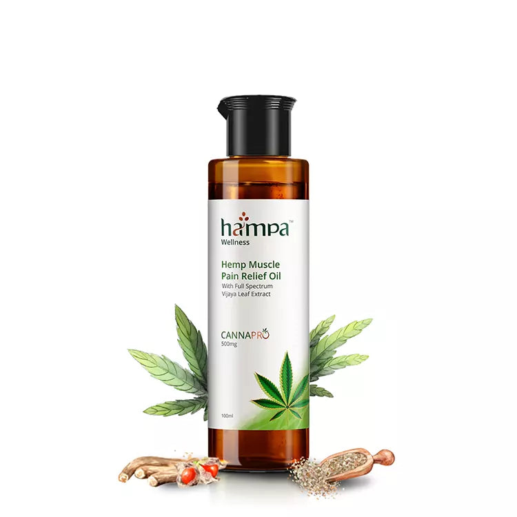 Hemp Muscle Pain Relief Oil