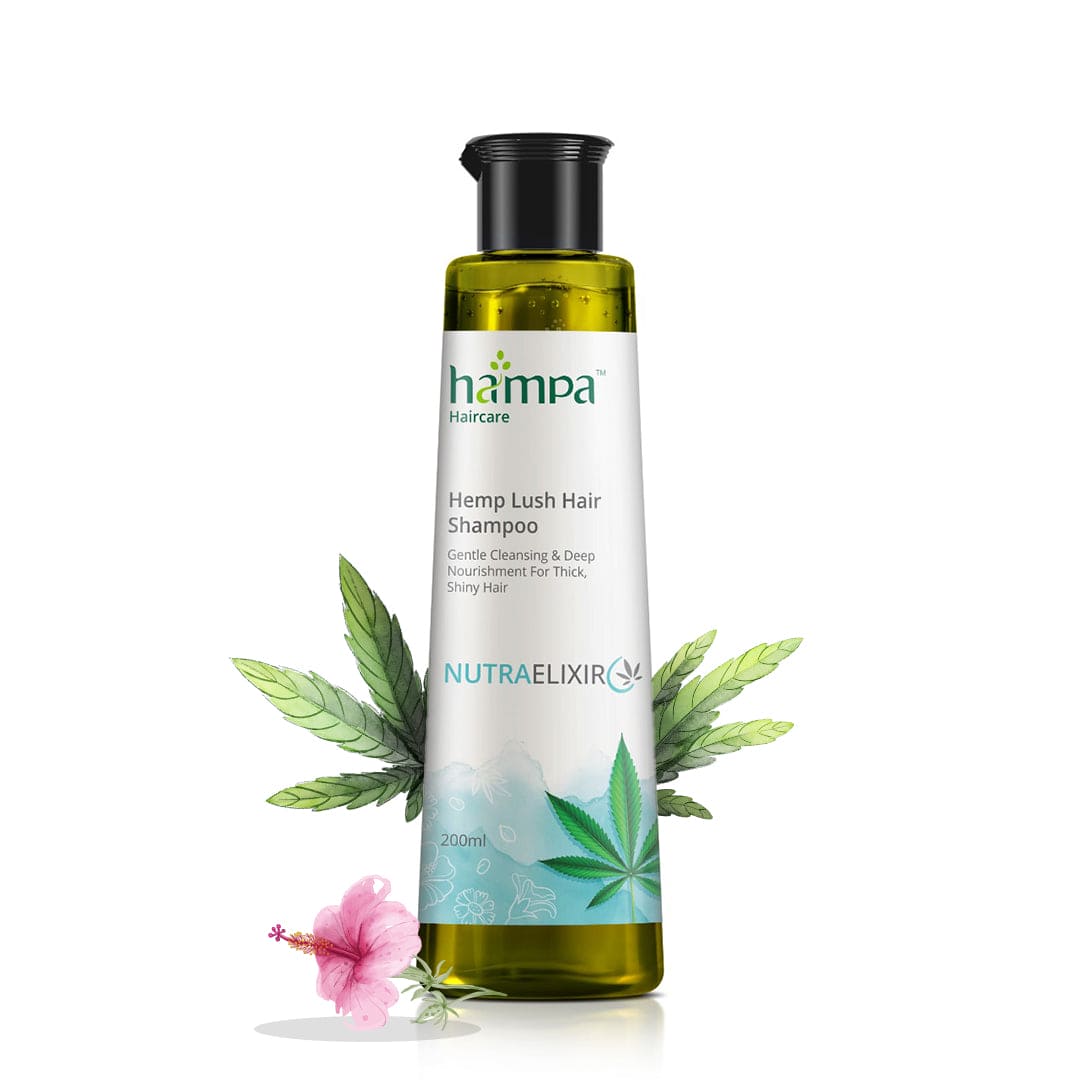 Hampa Hemp Lush Hair Shampoo - 200ml Sulphate-Free