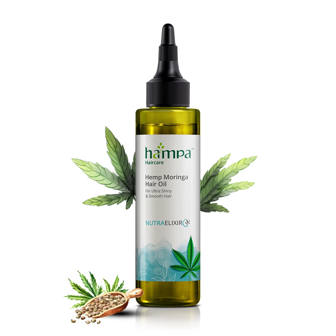 Hampa Hemp Moringa Hair Oil - 100ml