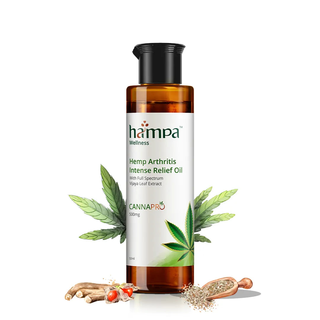 Hampa Hemp Arthritis Intense Relief Oil - 50ml