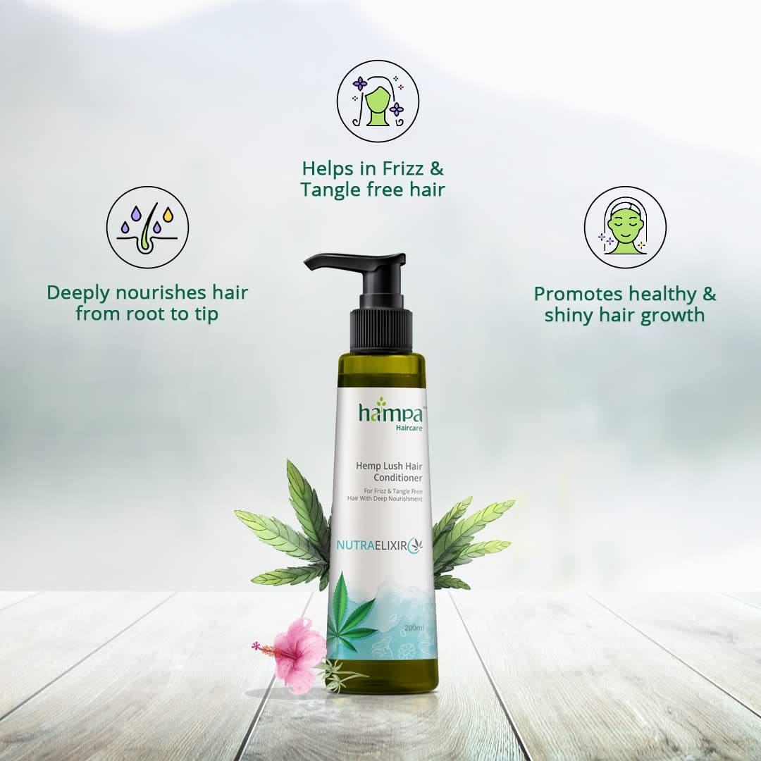 Natural Hair Conditioner - With Hemp & Herbal Oils