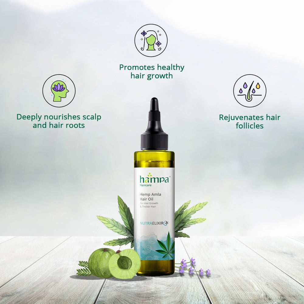 
                  
                    Hampa Hemp Amla Hair Oil - 100ml
                  
                