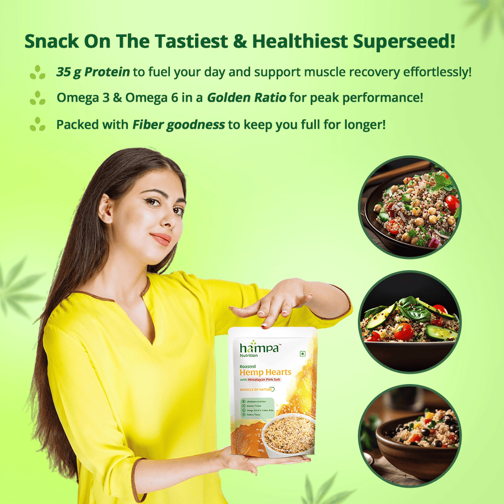 Roasted Hemp Hearts - Himalayan Pink Salt