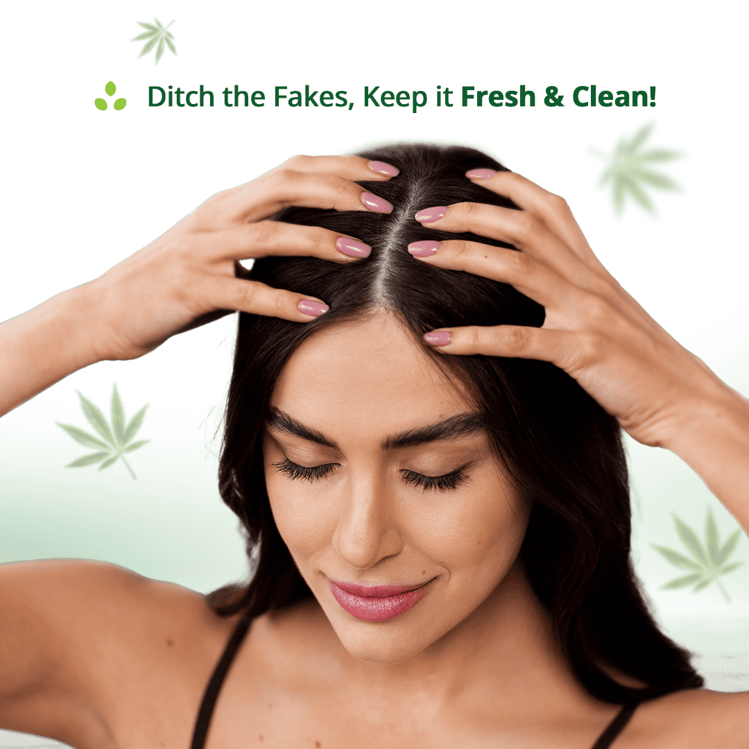 Ayurvedic Hair Oil - Hemp & Amla for Scalp Nourishment