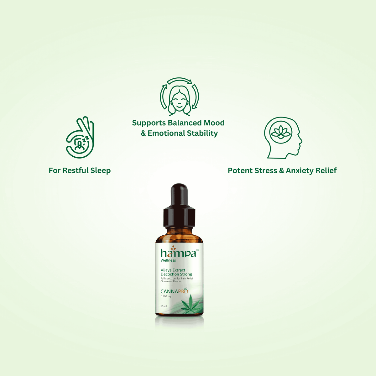 Hampa Wellness - Strong Vijaya for Deep Relief & Calm