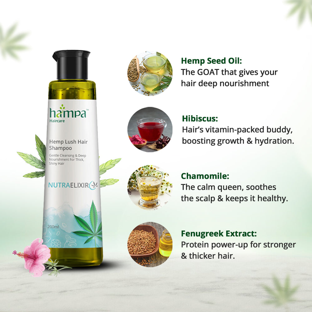 
                  
                    Hemp Shampoo for Hairfall Control & Smoothness
                  
                