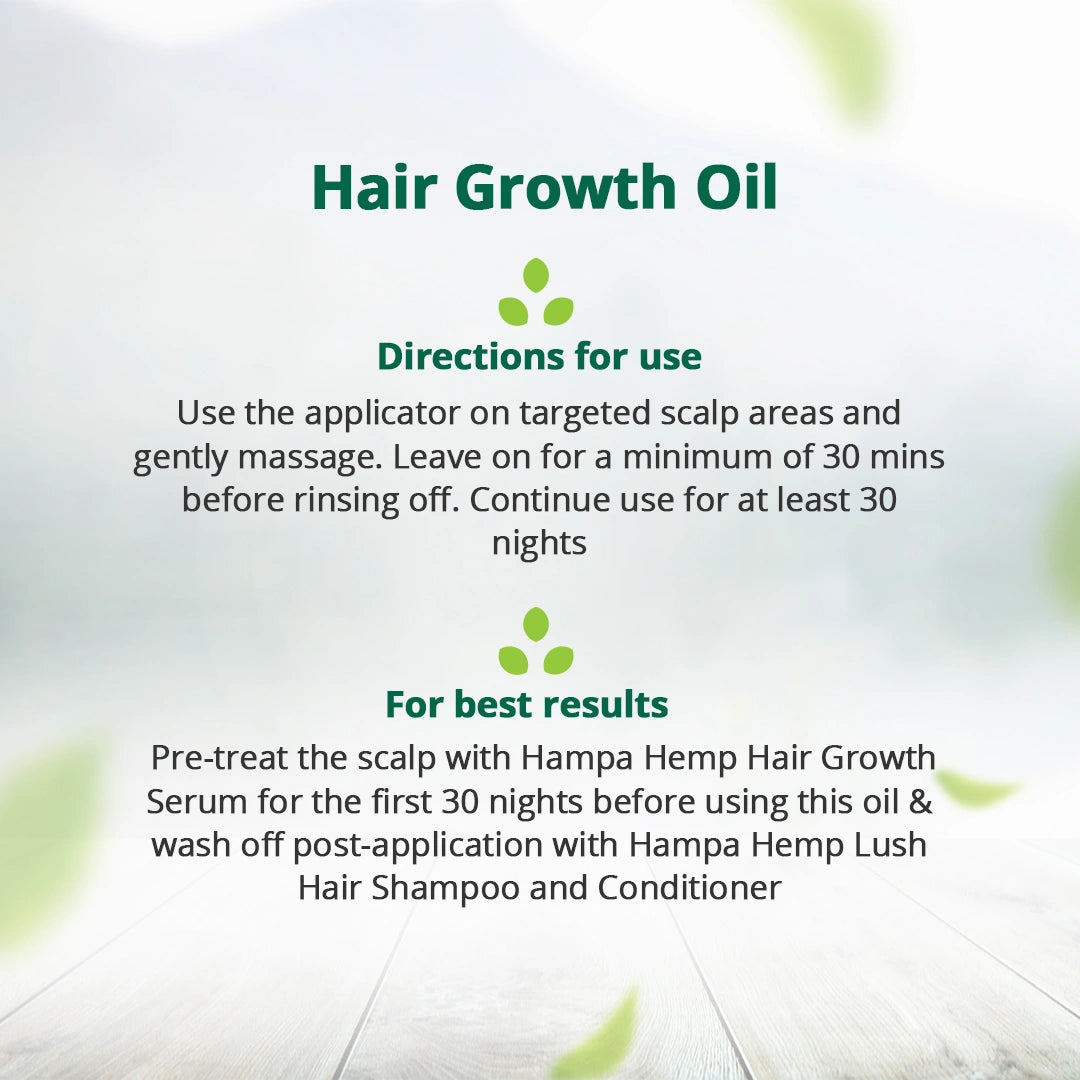 
                  
                    Hampa Hemp Hair Regrowth Serum 100ml+ Hampa Hemp Hair Regrowth Oil 100 ml
                  
                