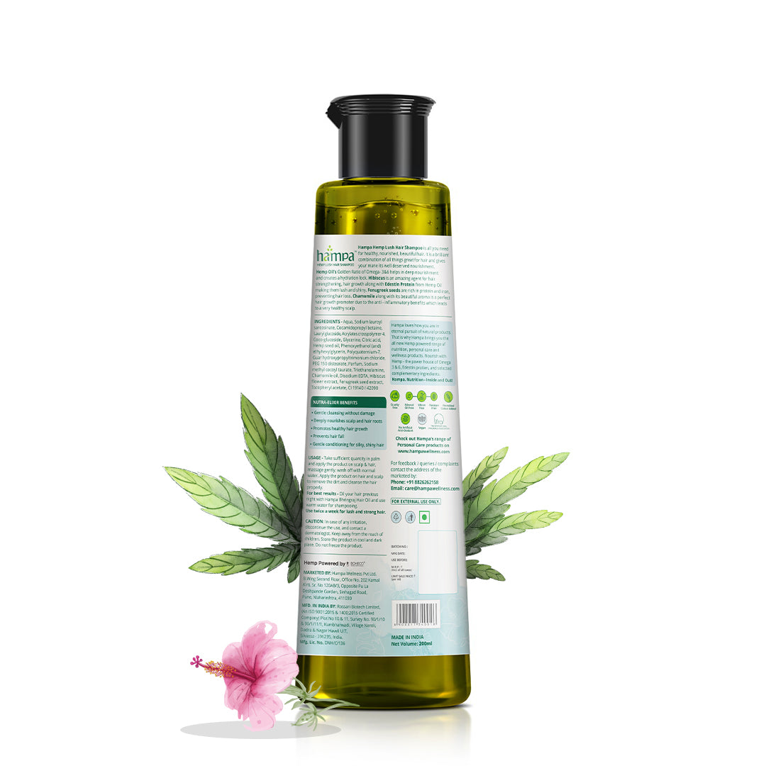 
                  
                    Hampa Hemp Sulphate-Free Shampoo - 200ml
                  
                