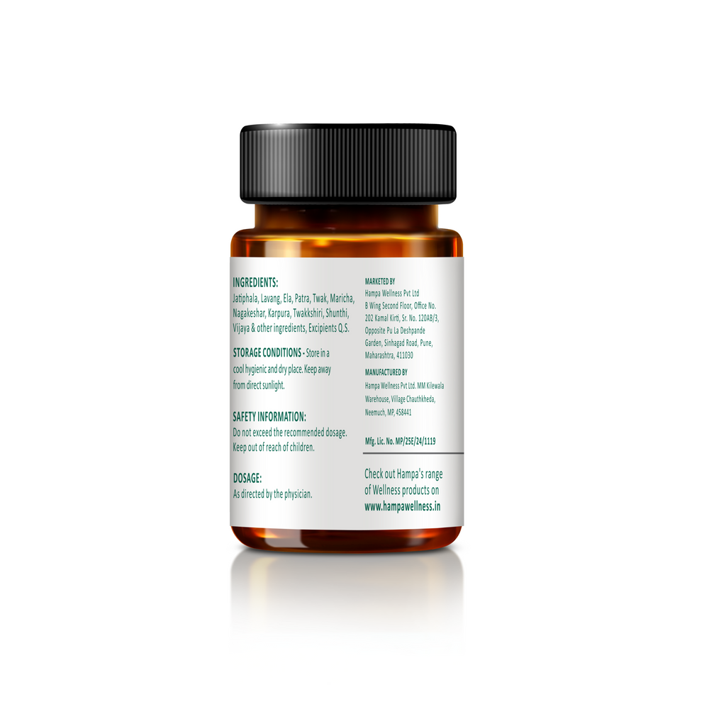 
                  
                    Jatiphaladi Churna Vati -500mg, 30 Tablets
                  
                