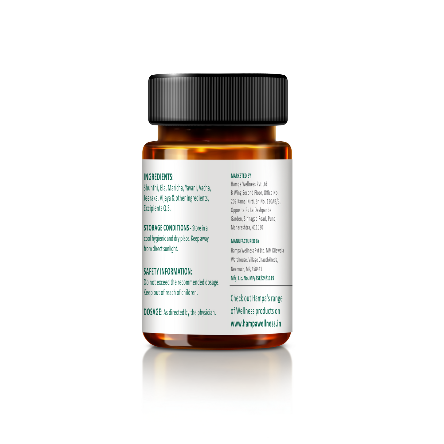 
                  
                    Mahakameshwar Vati -500mg, 30 Tablets
                  
                
