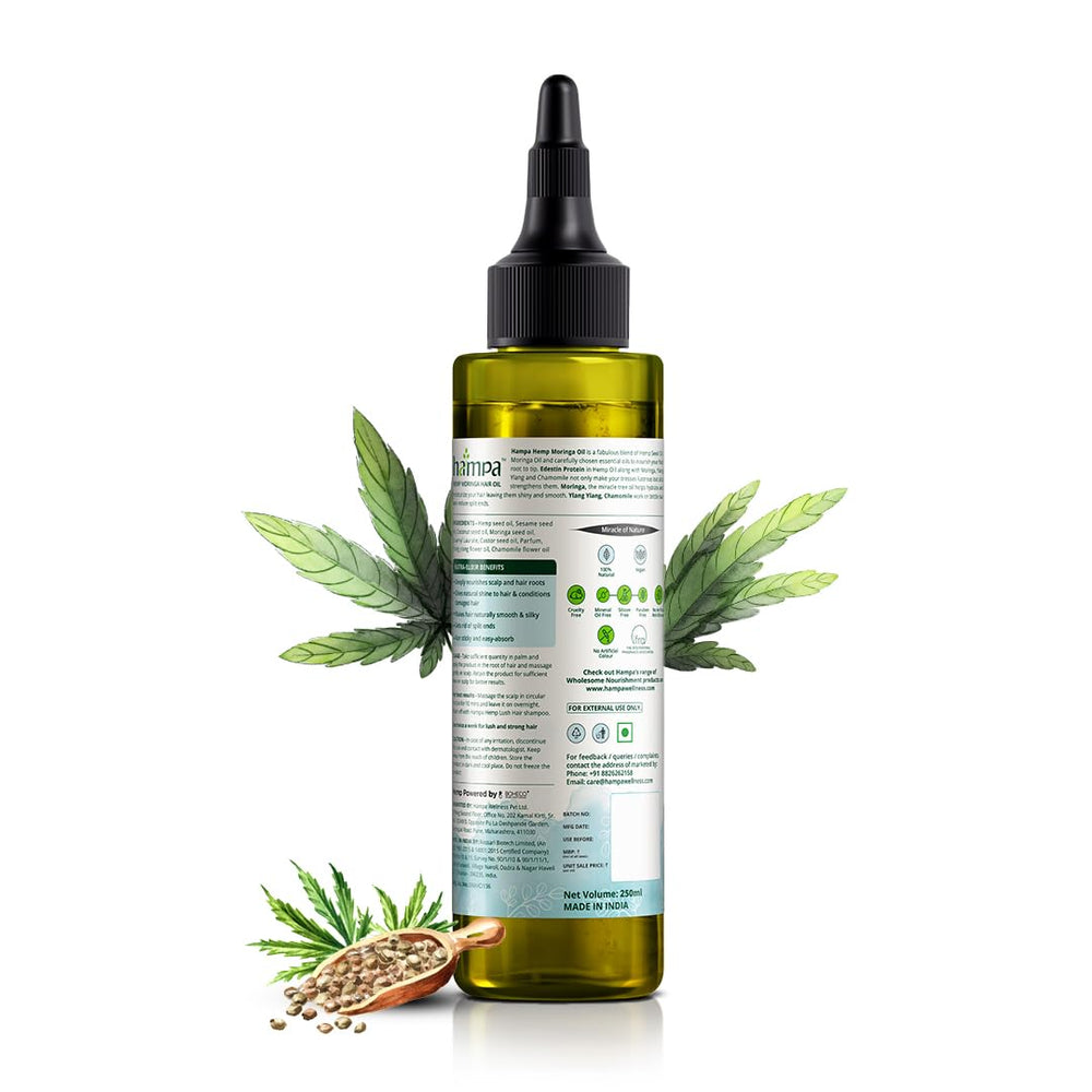 
                  
                    Hemp Moringa Hair Oil - 100ml
                  
                