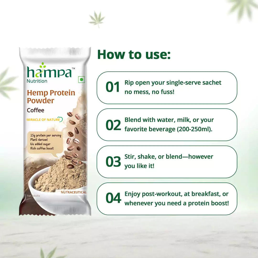 
                  
                    Hemp Protein Powder - Coffee Flavour
                  
                