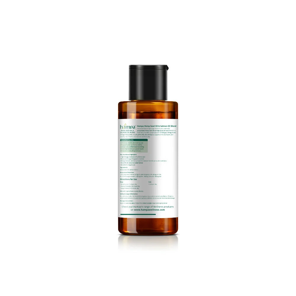 
                  
                    Hemp Seed Oil & Salmon Oil Blend
                  
                