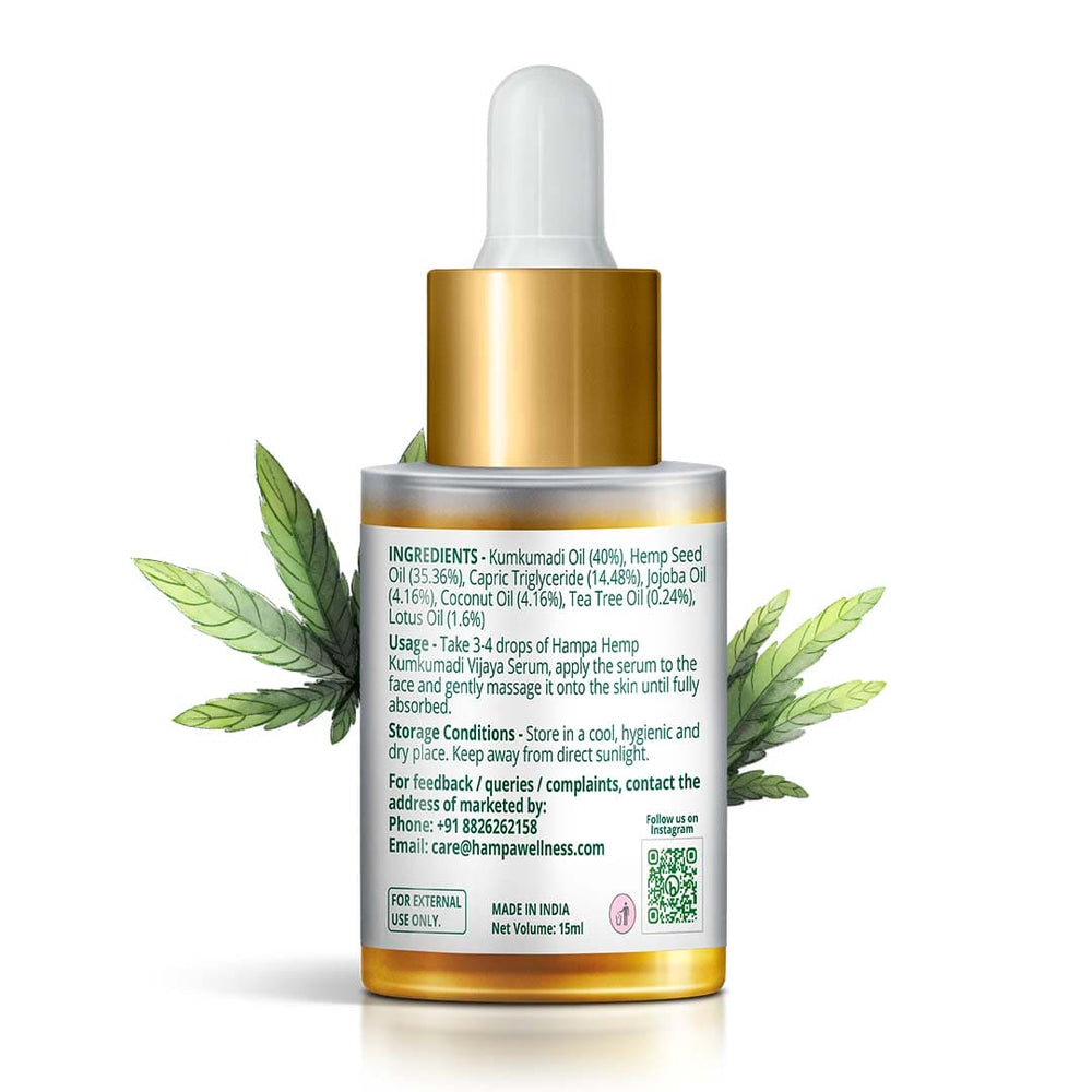 
                  
                    Herbal Face Serum - With Hemp Seed Oil & Lotus Extract
                  
                