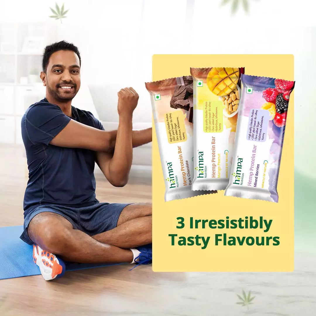 
                  
                    Hemp Protein Bar - Mango Peanut
                  
                