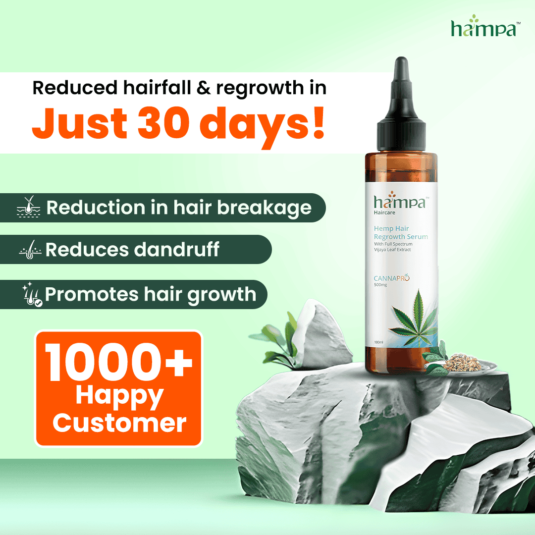 
                  
                    Hampa Hair Regrowth Serum 100ml + Free Hair Shampoo 200 ml
                  
                