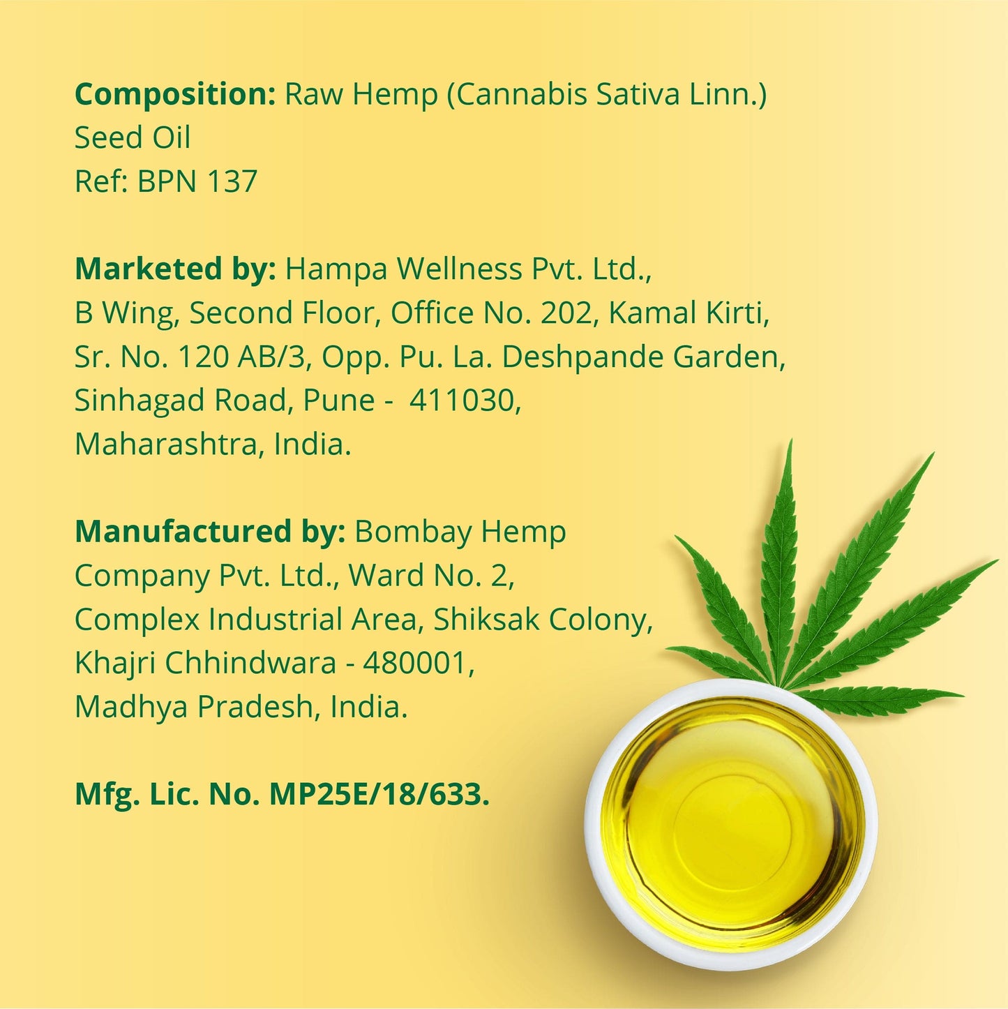 
                  
                    Hampa Hemp Seed Oil 250ml
                  
                